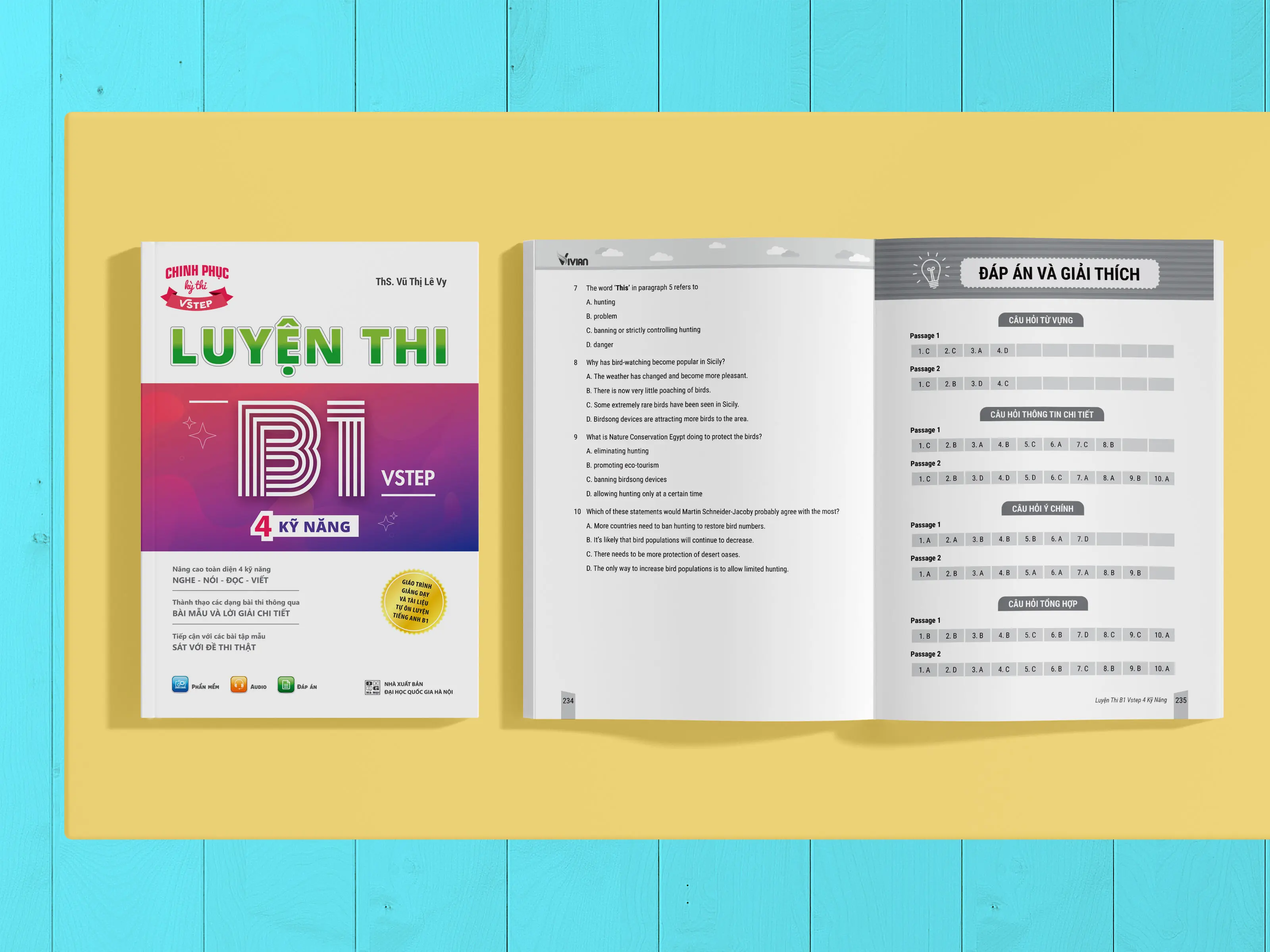 Sách Luyện thi B1 Vstep 4 kỹ năng - Ôn thi chứng chỉ tiếng Anh B1 bậc 3 (bằng B1 tiếng Anh) theo Khung NLNN Việt Nam - Hình 2