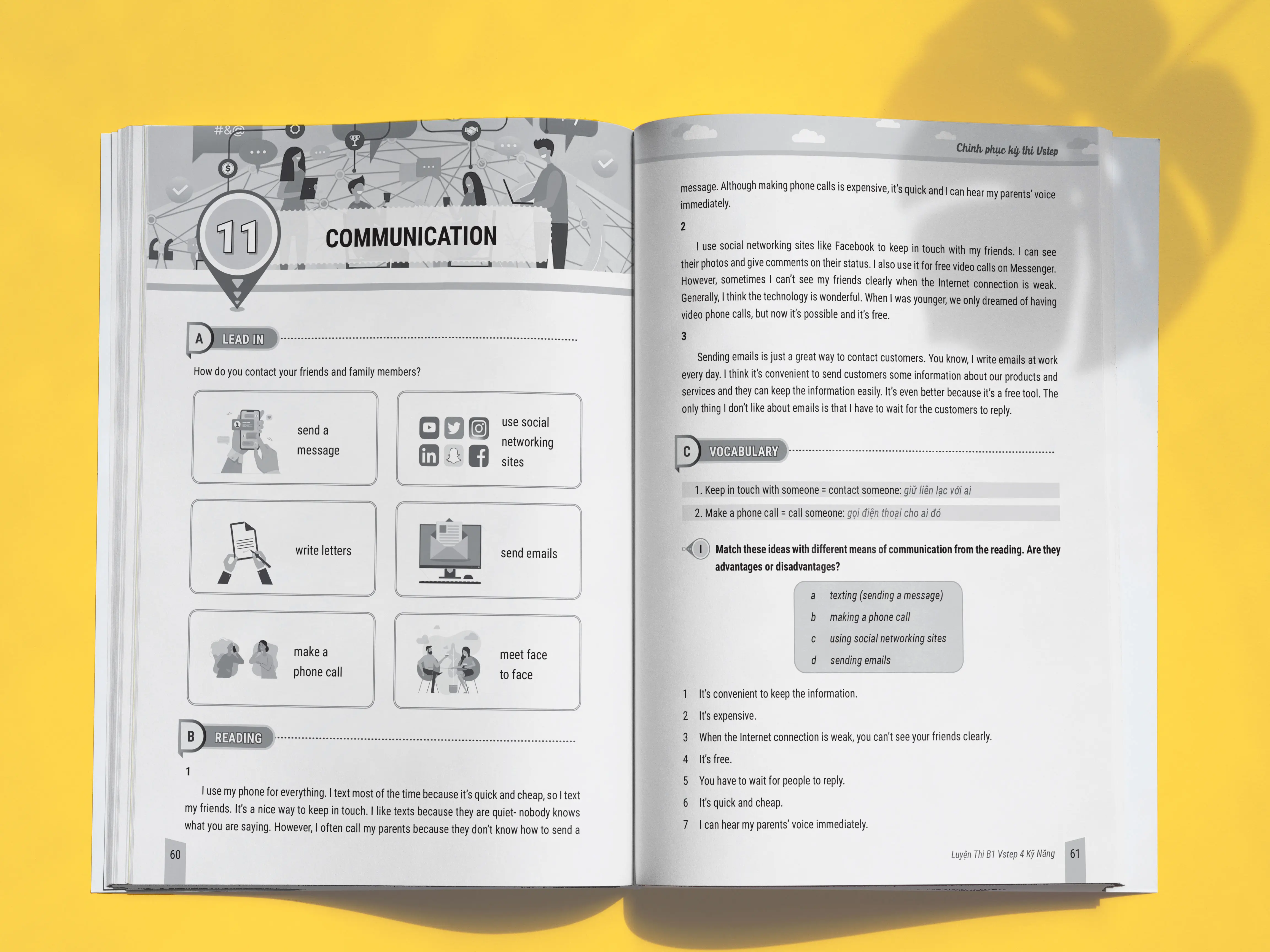 Sách Luyện thi B1 Vstep 4 kỹ năng - Ôn thi chứng chỉ tiếng Anh B1 bậc 3 (bằng B1 tiếng Anh) theo Khung NLNN Việt Nam - Hình 3