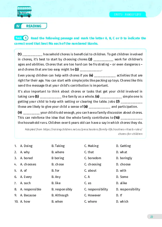 Bài tập tiếng Anh lớp 10 Global Success Tập 1 - Hình 15