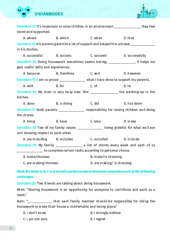 Bài tập tiếng Anh lớp 10 Global Success Tập 1 - Hình 22
