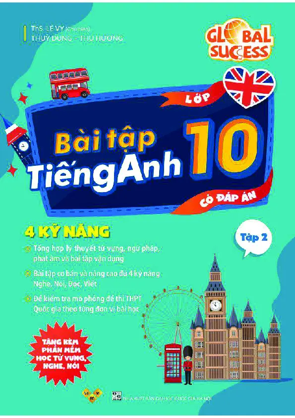 Bài tập tiếng Anh lớp 10 Global Success Tập 2 - Hình 1