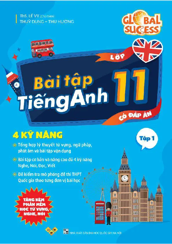 Bài tập tiếng Anh lớp 11 Global Success Tập 1 - Hình 1