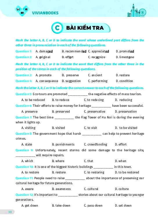 Bài tập tiếng Anh lớp 11 Global Success Tập 2 - Hình 17