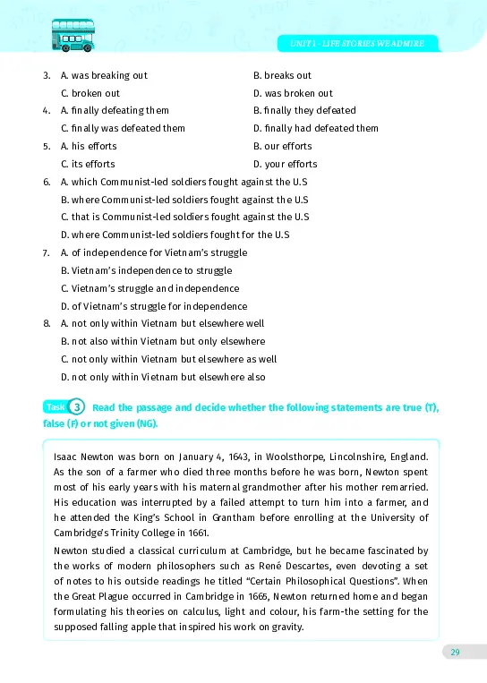 Bài tập tiếng Anh lớp 12 Global Success Tập 1 - Hình 23