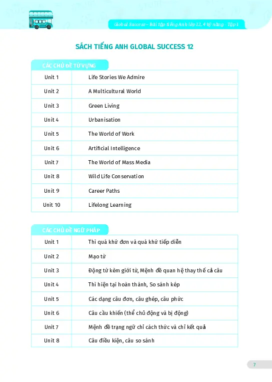 Bài tập tiếng Anh lớp 12 Global Success Tập 1 - Hình 45