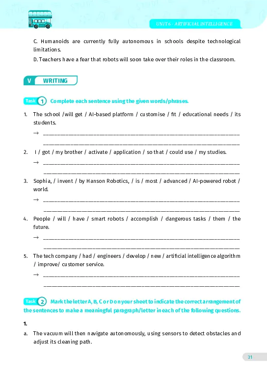 Bài tập tiếng Anh lớp 12 Global Success Tập 2 - Hình 26