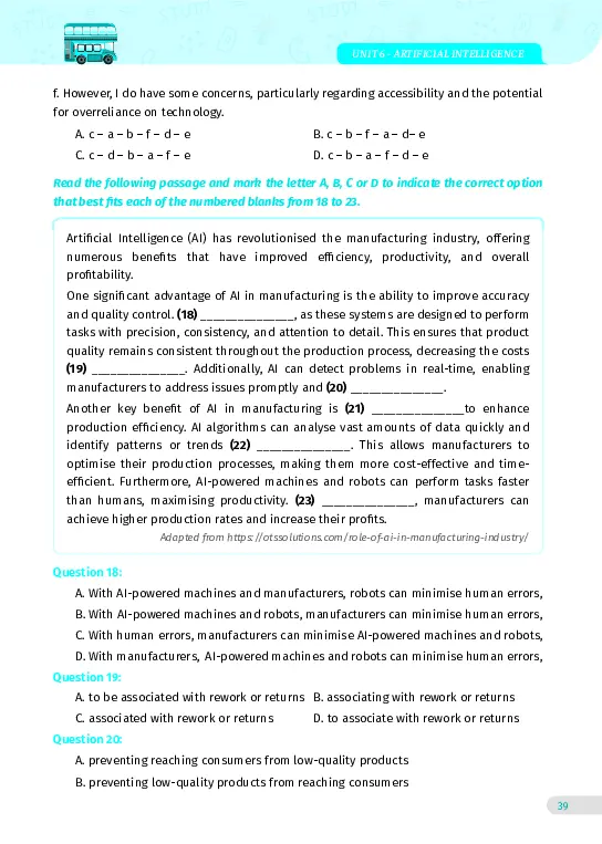 Bài tập tiếng Anh lớp 12 Global Success Tập 2 - Hình 34