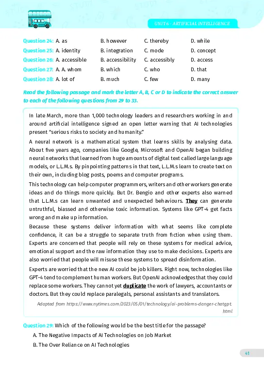 Bài tập tiếng Anh lớp 12 Global Success Tập 2 - Hình 37