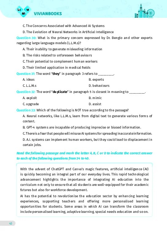 Bài tập tiếng Anh lớp 12 Global Success Tập 2 - Hình 38