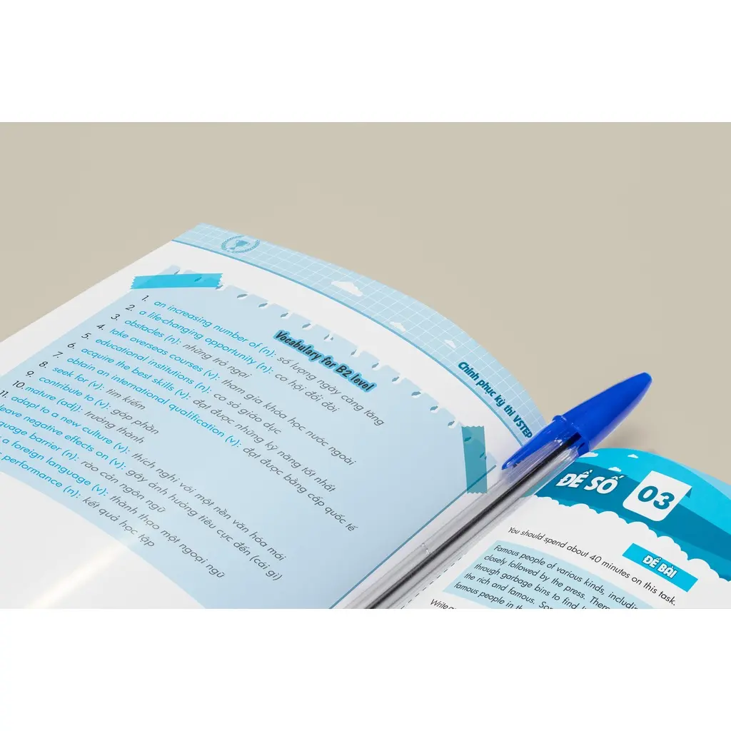 Sách 30 đề thi Viết luận tiếng Anh B1, B2 Vstep ôn thi ngoại ngữ bậc 3, 4; VSTEP IELTS essay writing band 4.5 - 6.0 - Hình 5