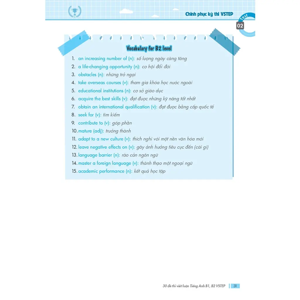 Sách 30 đề thi Viết luận tiếng Anh B1, B2 Vstep ôn thi ngoại ngữ bậc 3, 4; VSTEP IELTS essay writing band 4.5 - 6.0 - Hình 13