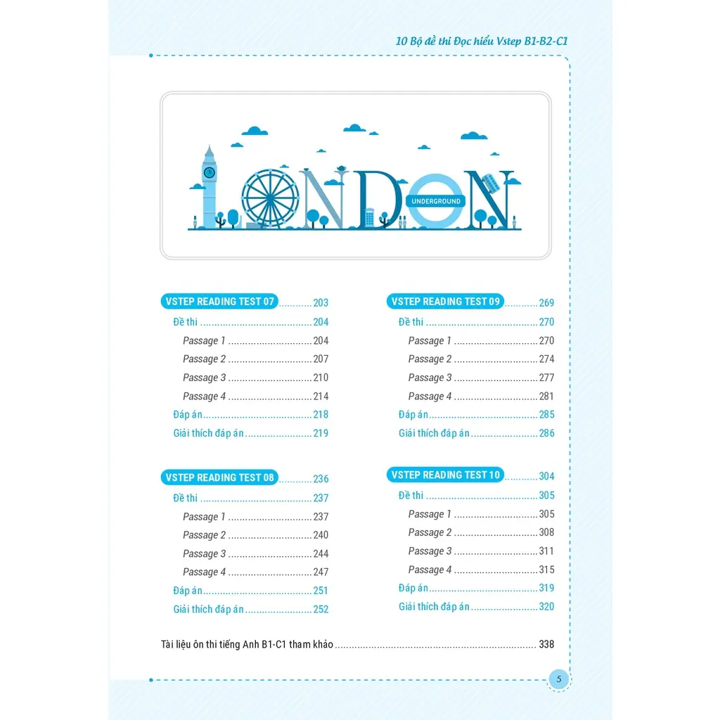 Sách 10 bộ đề thi Đọc hiểu Vstep B1-B2-C1 (tiếng Anh bậc 3,4,5)|Ôn thi TOEFL iBT reading, Vstep reading - Hình 6