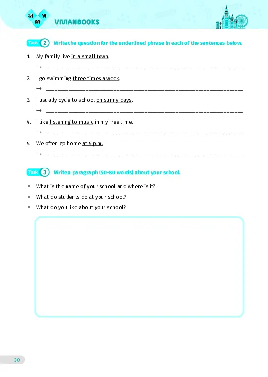 Bài tập tiếng Anh lớp 6 Global Success Tập 1 - Hình 25