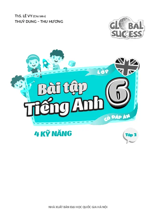 Bài tập tiếng Anh lớp 6 Global Success Tập 2 - Hình 1
