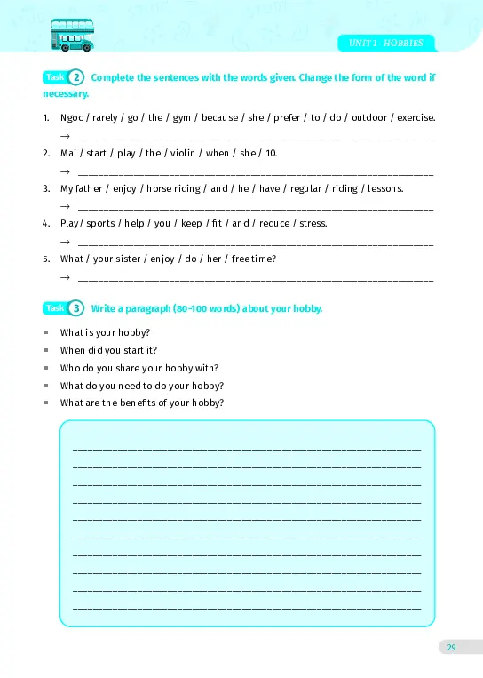 Bài tập tiếng Anh lớp 7 Global Success Tập 1 - Hình 23