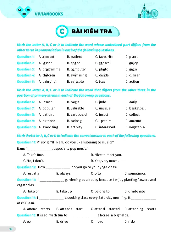 Bài tập tiếng Anh lớp 7 Global Success Tập 1 - Hình 27