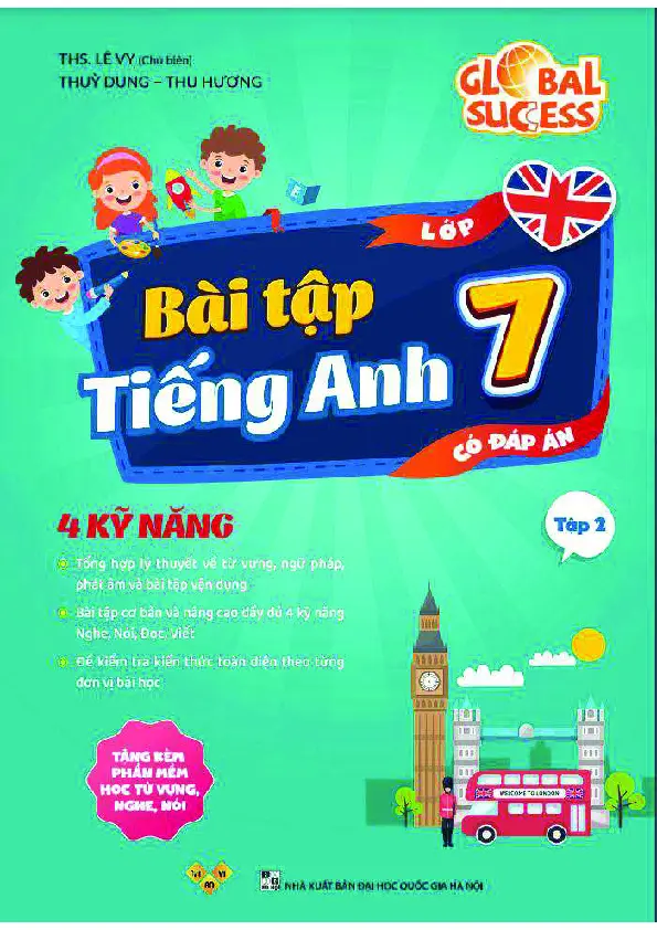 Bài tập tiếng Anh lớp 7 Global Success Tập 2 - Hình 1
