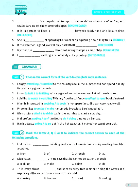 Bài tập tiếng Anh lớp 8 Global Success Tập 1 - Hình 11