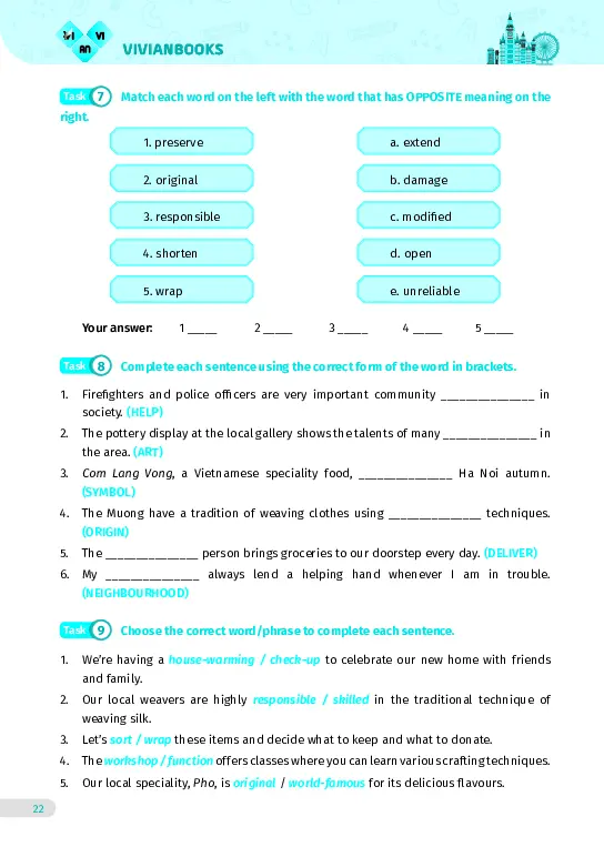 Bài tập tiếng Anh lớp 9 Global Success Tập 1 - Hình 16