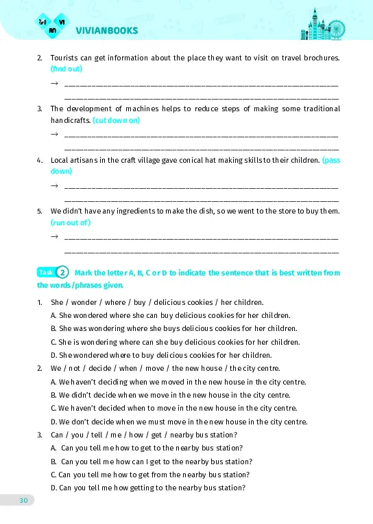 Bài tập tiếng Anh lớp 9 Global Success Tập 1 - Hình 25