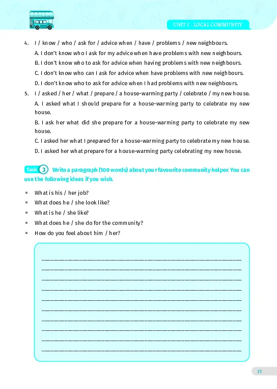 Bài tập tiếng Anh lớp 9 Global Success Tập 1 - Hình 26