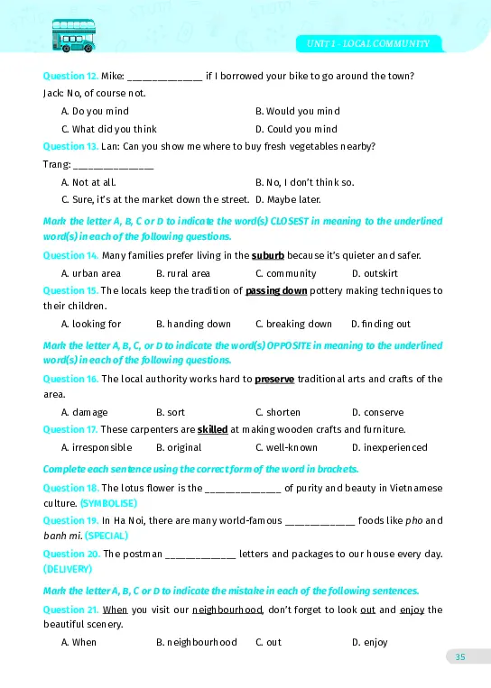 Bài tập tiếng Anh lớp 9 Global Success Tập 1 - Hình 30