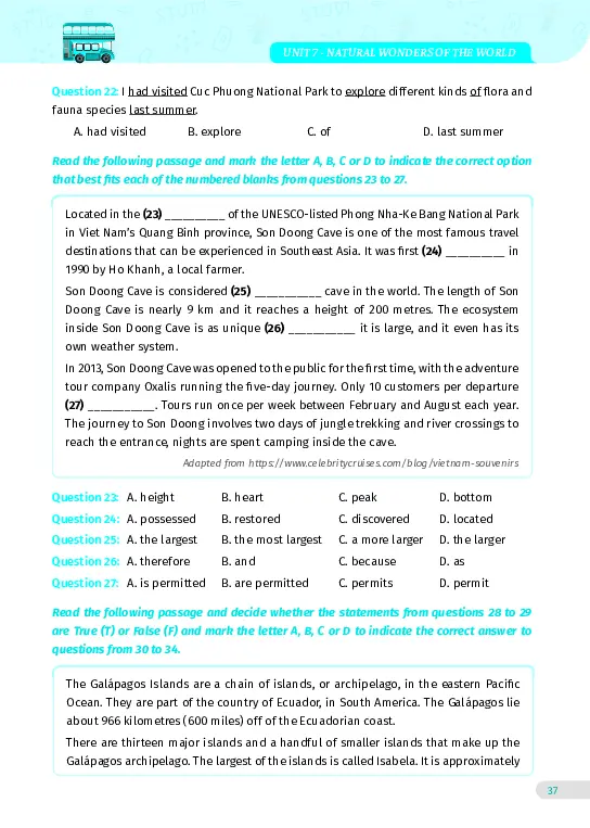 Bài tập tiếng Anh lớp 9 Global Success Tập 2 - Hình 32