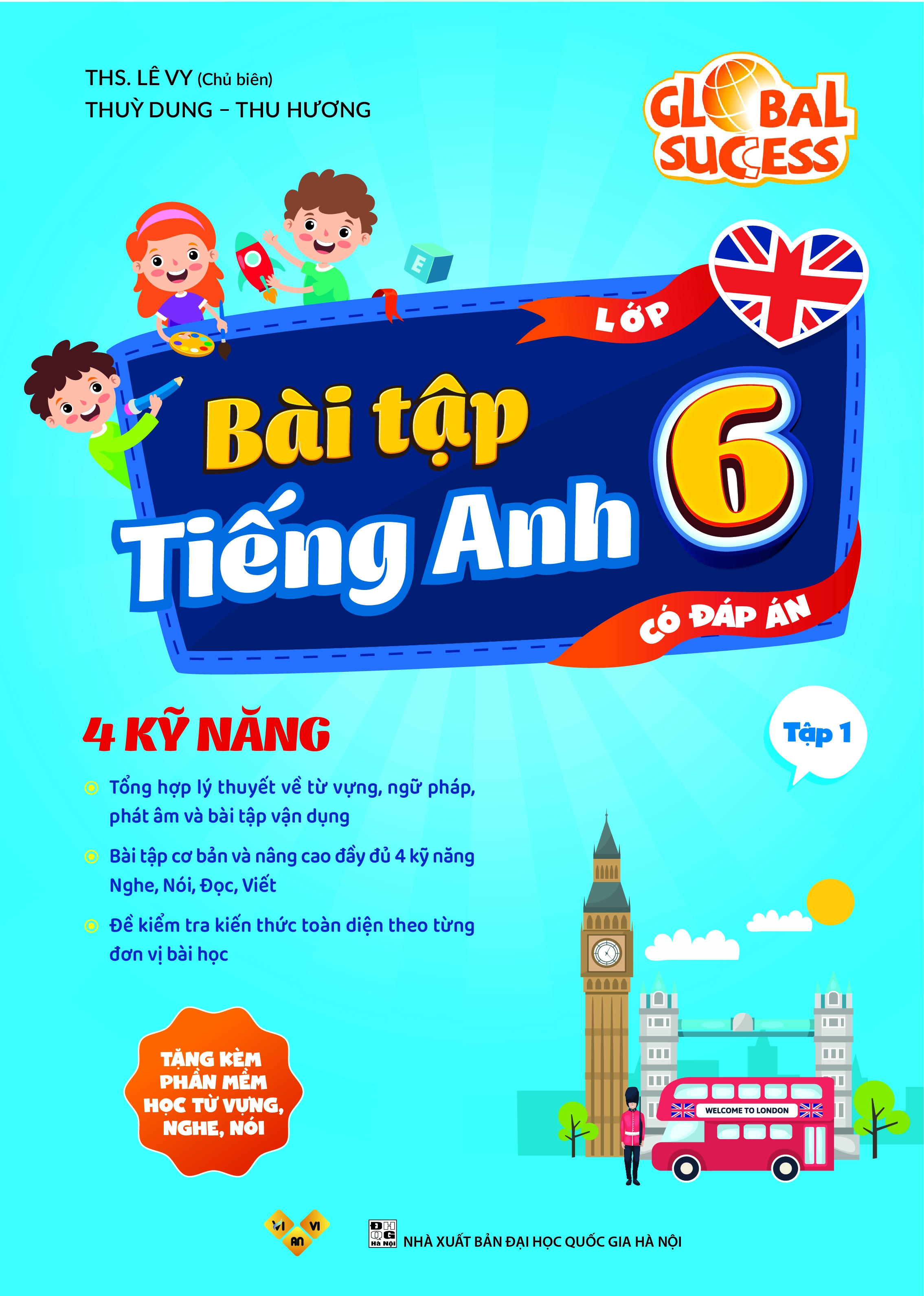 Bài tập tiếng Anh lớp 6 Global Success Tập 1