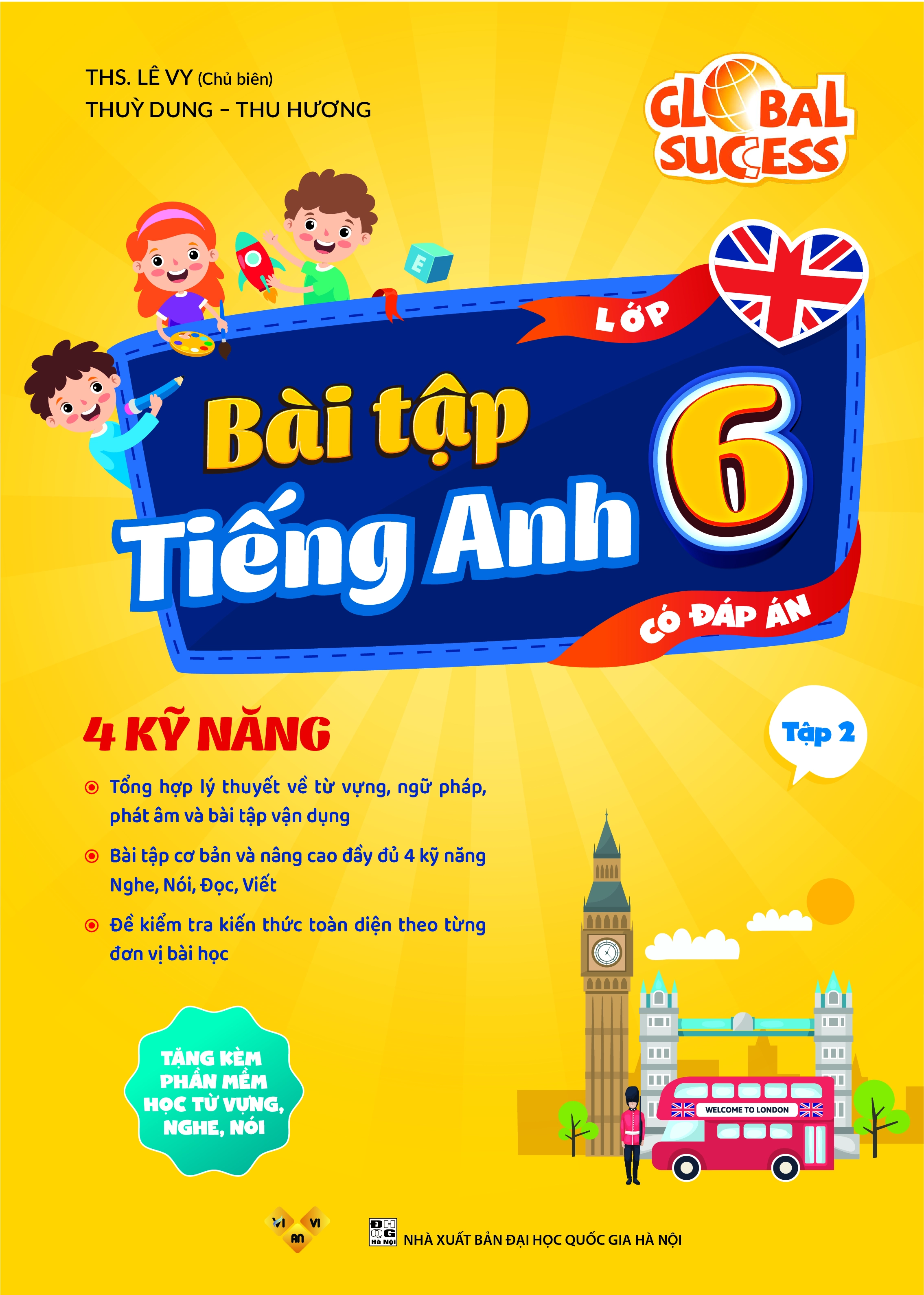 Bài tập tiếng Anh lớp 6 Global Success Tập 2