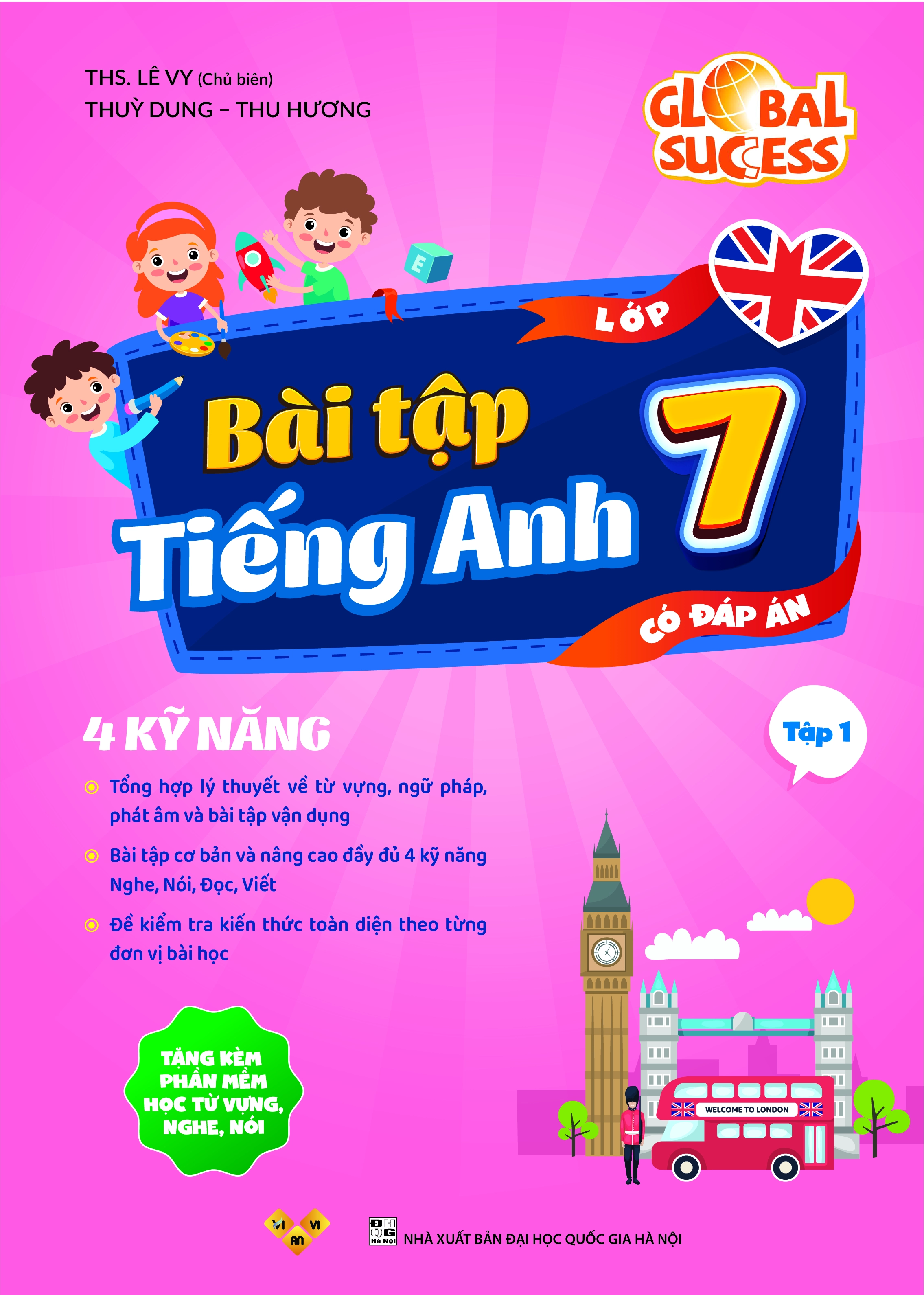 Bài tập tiếng Anh lớp 7 Global Success Tập 1