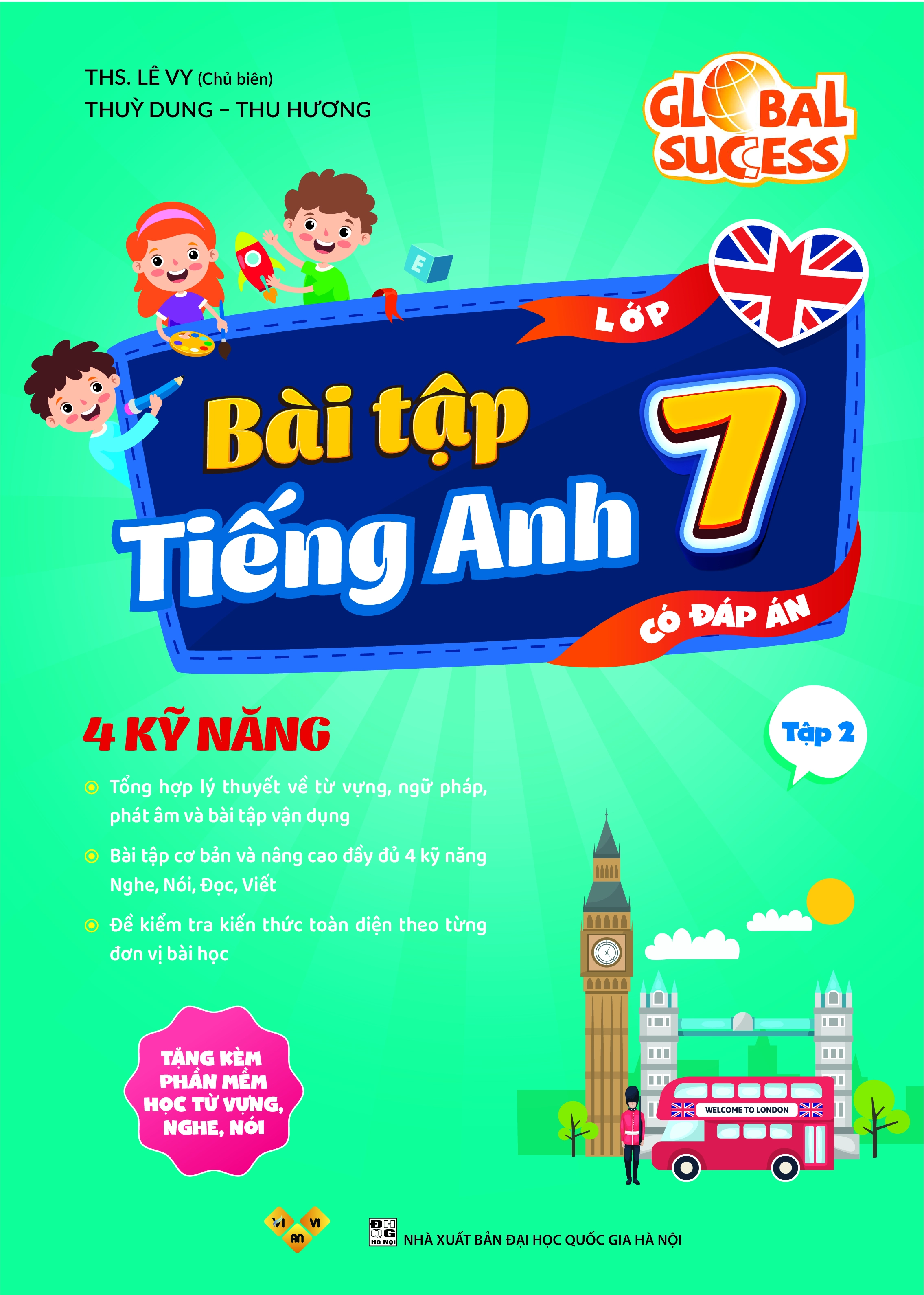 Bài tập tiếng Anh lớp 7 Global Success Tập 2