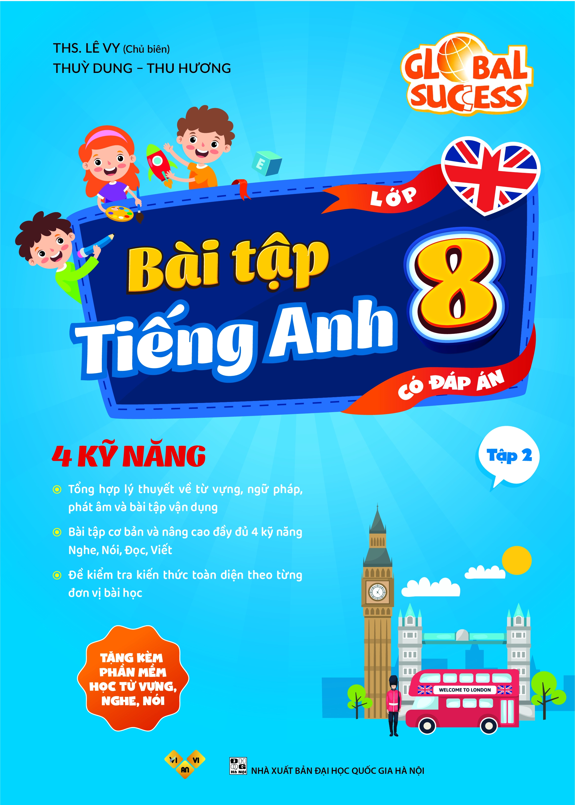 Bài tập tiếng Anh lớp 8 Global Success Tập 2