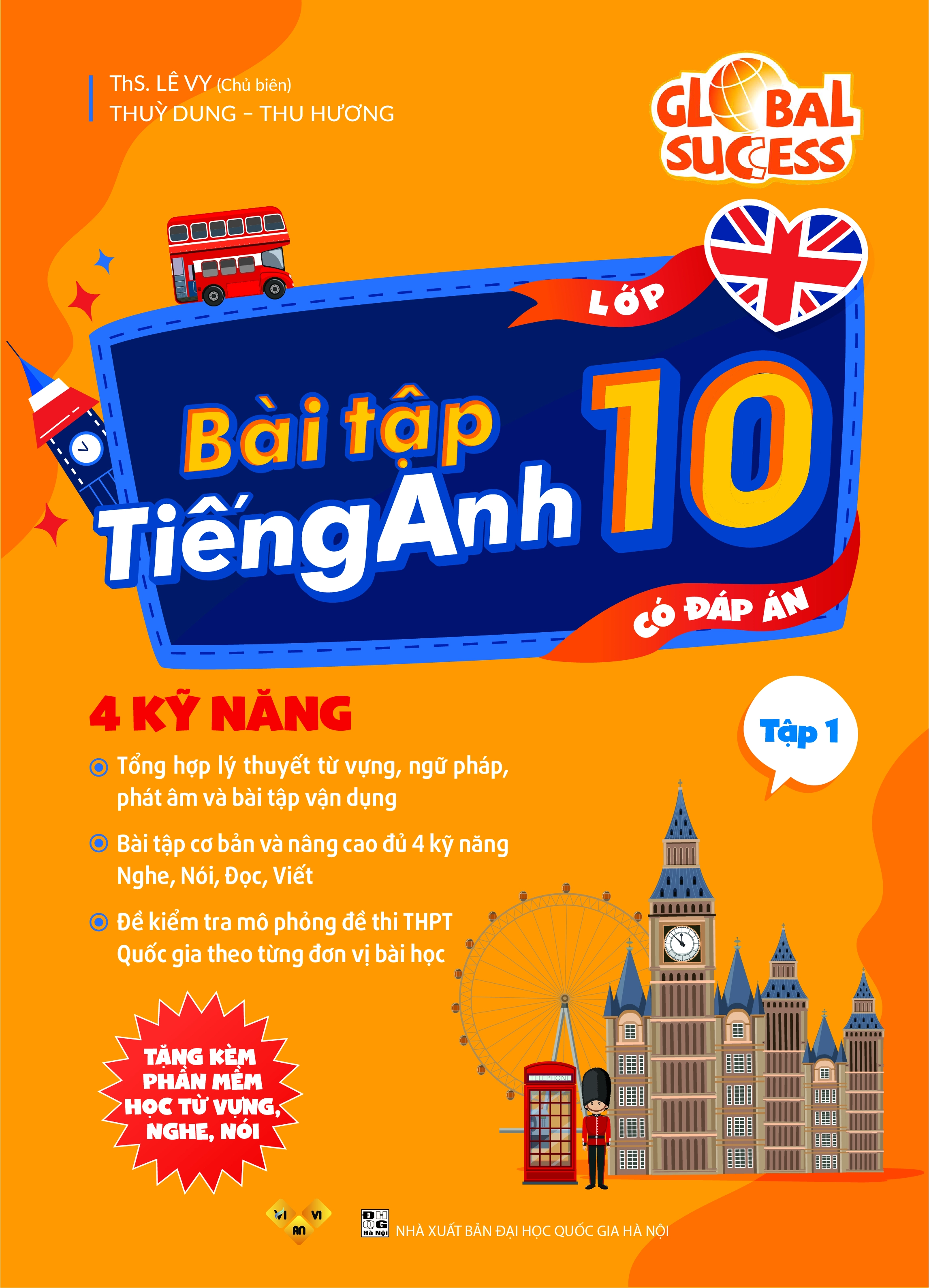 Bài tập tiếng Anh lớp 10 Global Success Tập 1