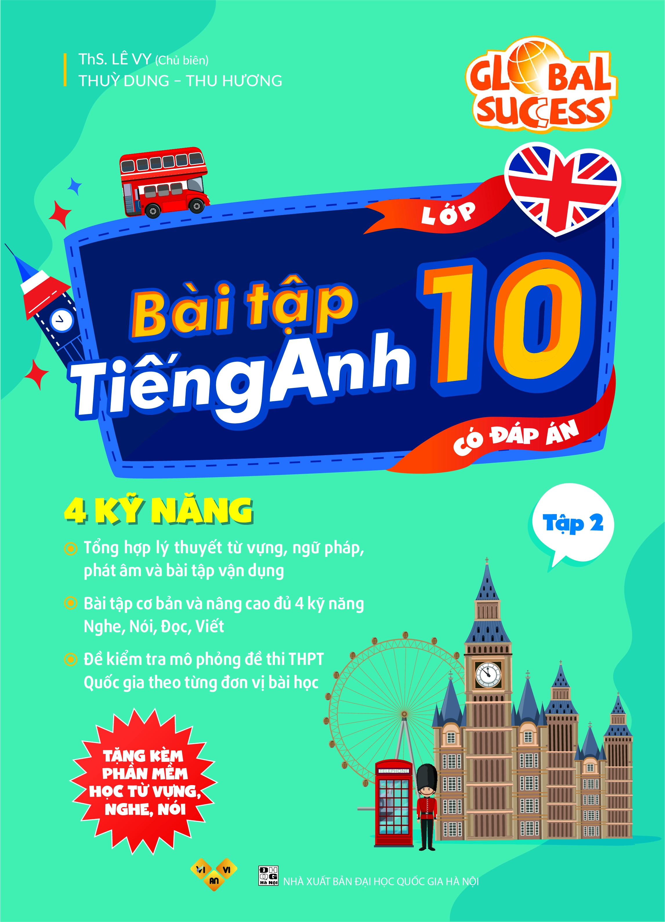 Bài tập tiếng Anh lớp 10 Global Success Tập 2
