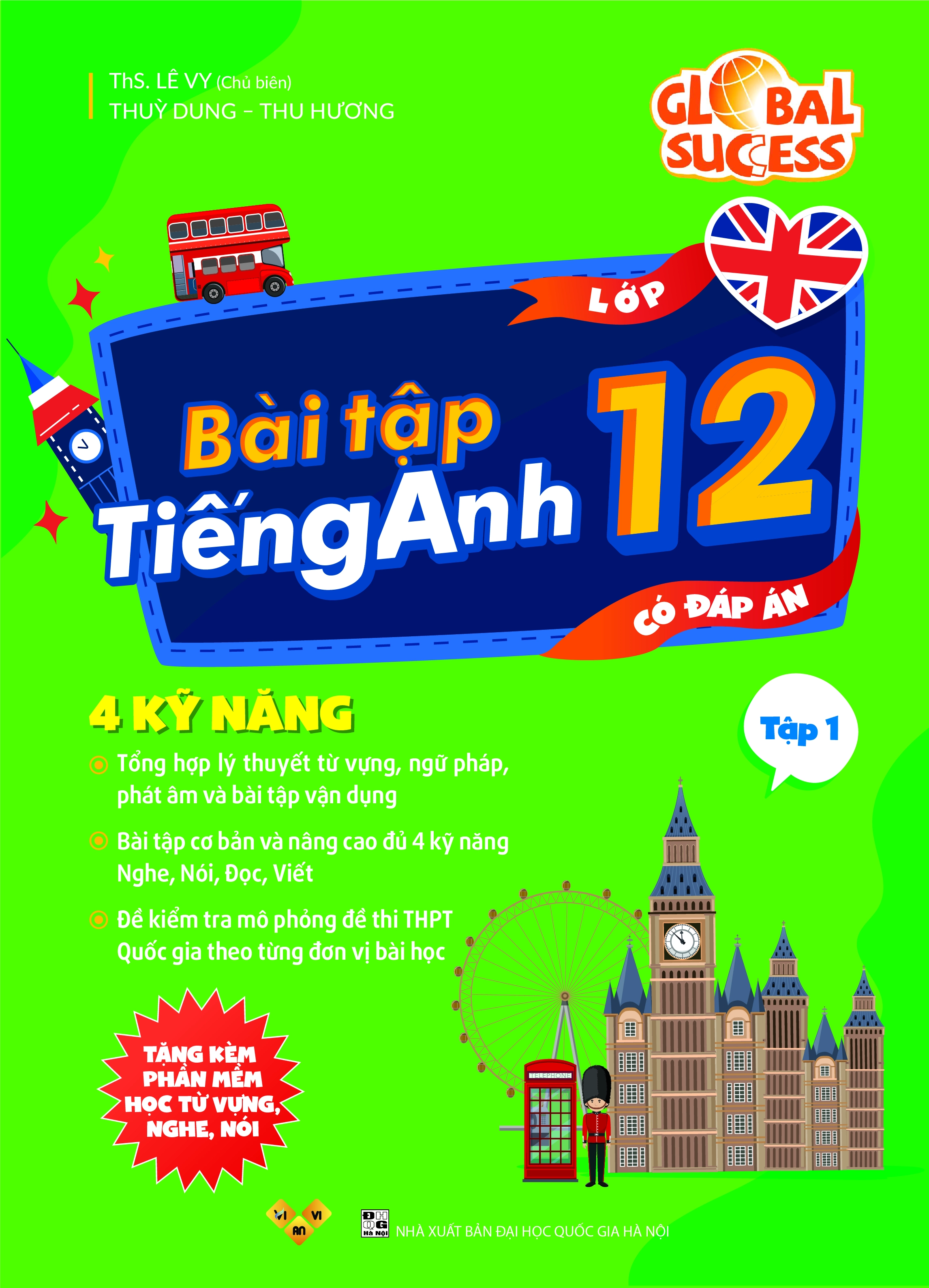 Bài tập tiếng Anh lớp 12 Global Success Tập 1